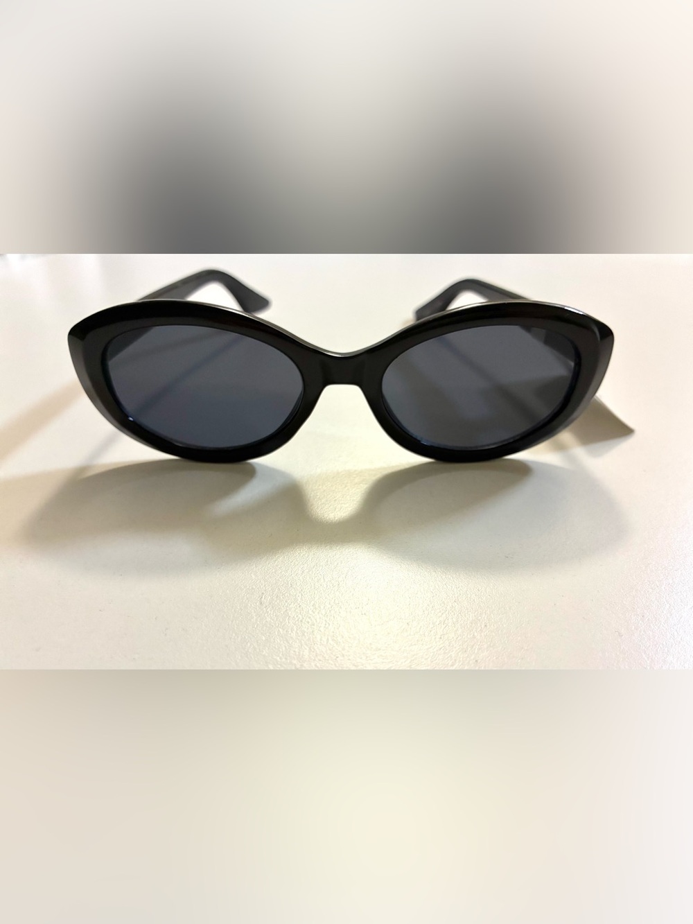JASON WU Black Oval Sunglasses NWT